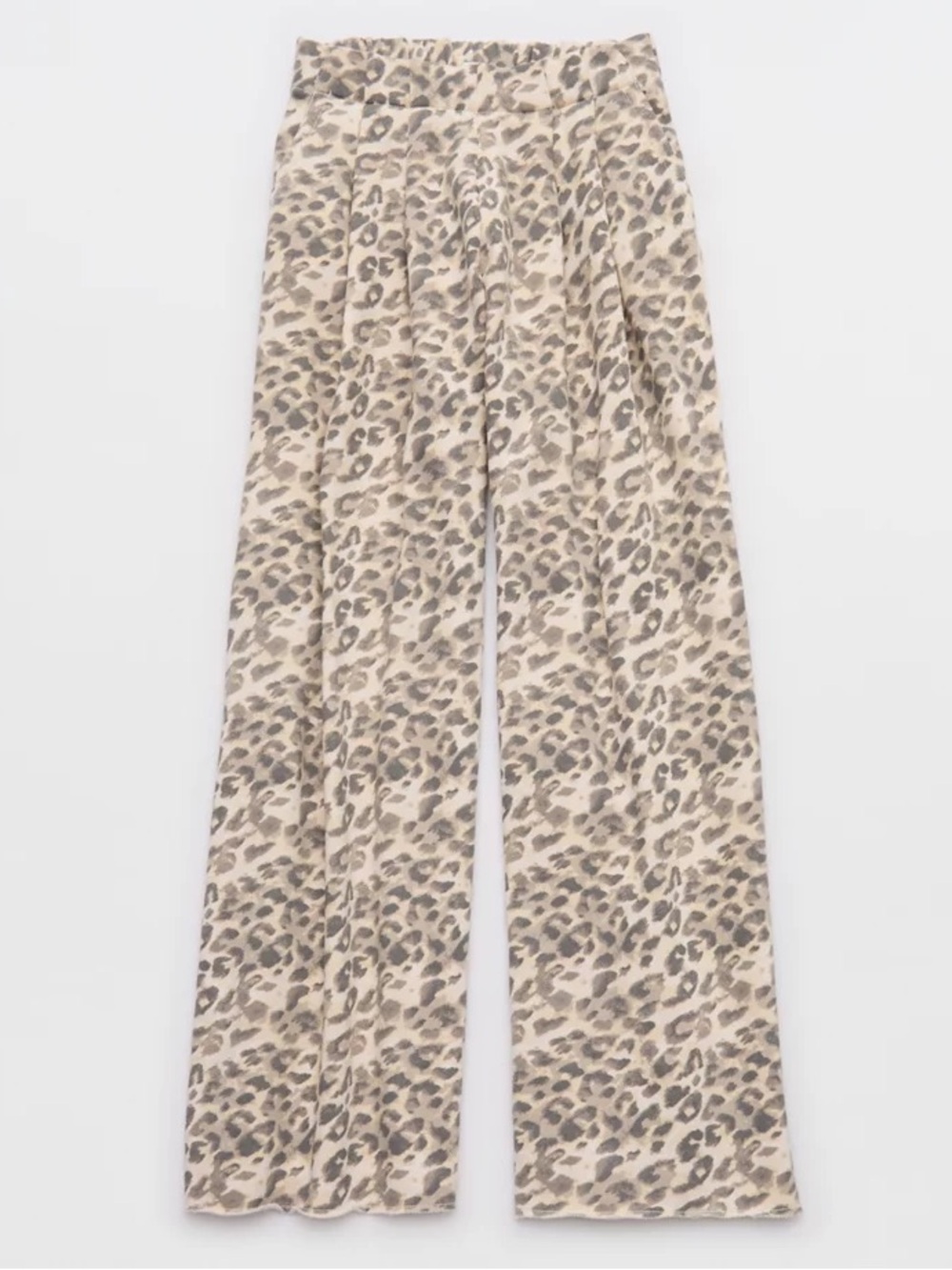Aerie Street Trouser Leopard Print Size Xl regular Pants - Picture 8 of 8